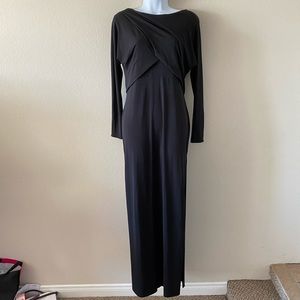 NWT ZARA Backless Long Sleeve Gown